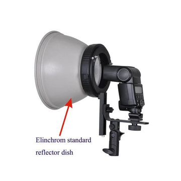 A1Pro Elinchrom Mount L-Bracket for Godox V1 - Arahan Photo